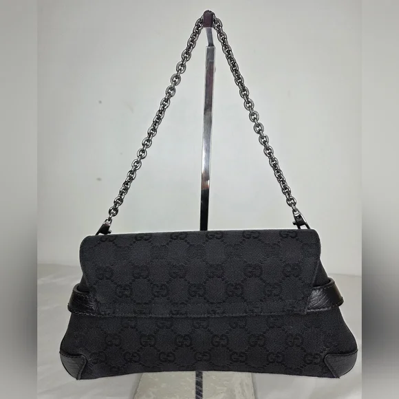 Gucci Horsebit Chain cloth handbag - Picture 3 of 13